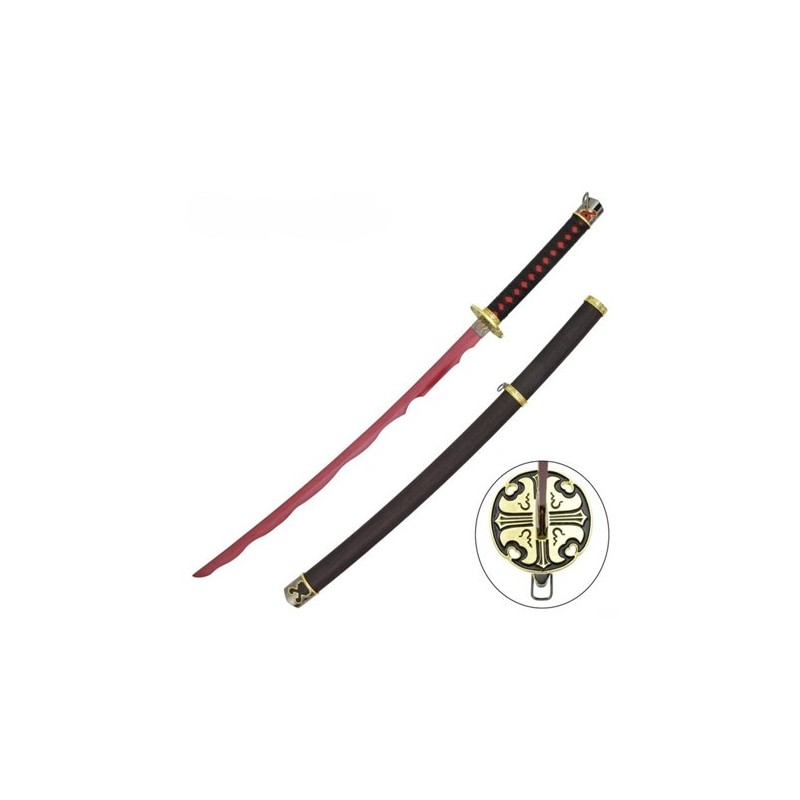 Katana Acciaio - Lama Rossa - Replica Elden Ring - FL239135.55 Katana Acciaio - Lama Rossa - Replica Elden Ring - FL239135.55