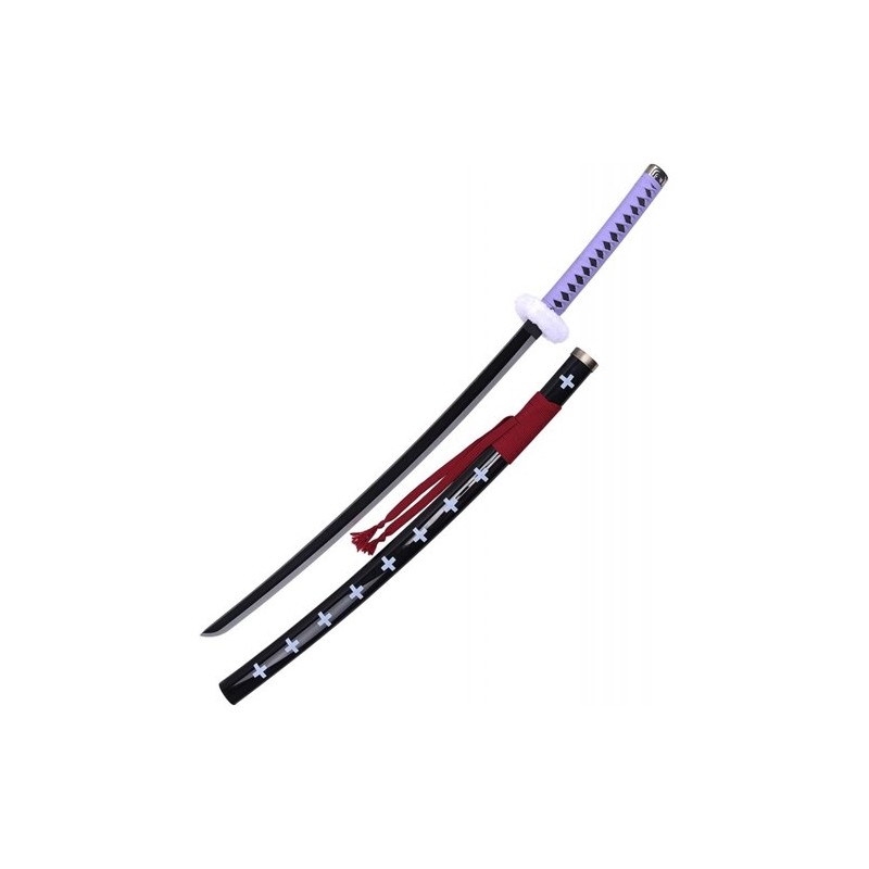 Katana Acciaio Cm.140 a 2 Mani - One Piece Trafalgar Law - XS9470.55 Katana Acciaio Cm.140 a 2 Mani - One Piece Trafalgar Law - XS9470.55