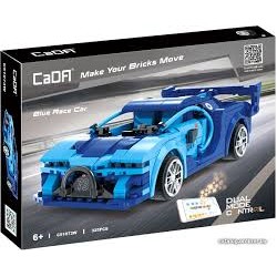 Cada - C51073W - Blue Race Car RC 2.4GHz 325 pcs Cada - C51073W - Blue Race Car RC 2.4GHz 325 pcs