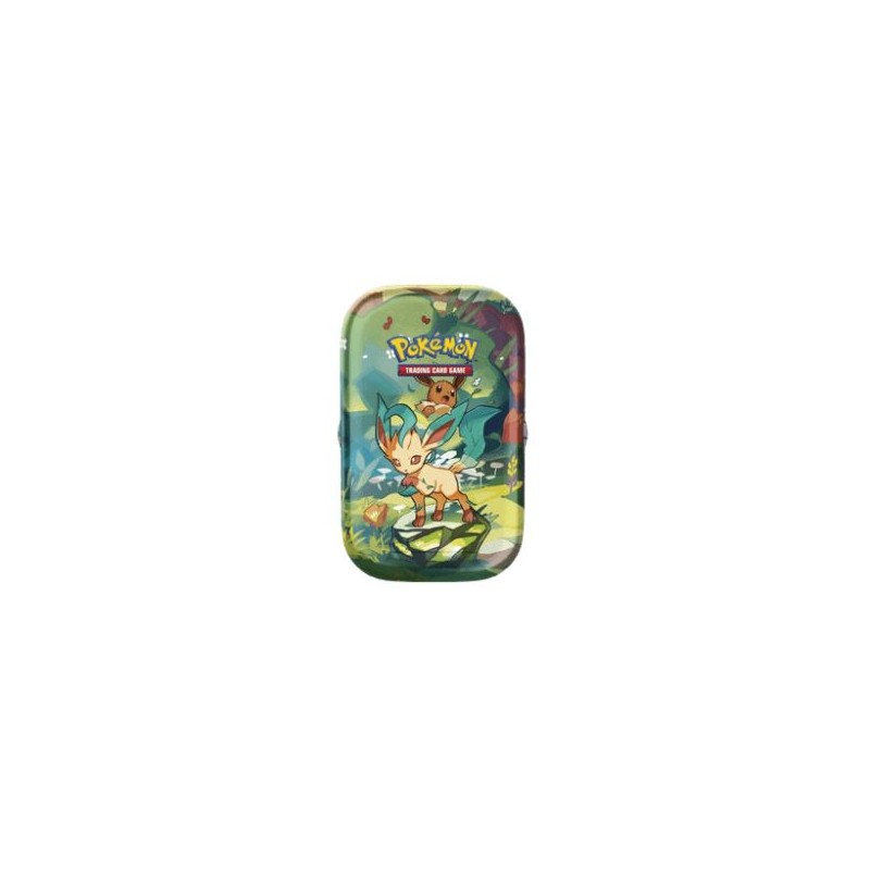 Pokemon - Scarlatto & Violetto - Evoluzioni Prismatiche - Mini Tin - Leafeon (ITA)