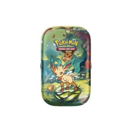 Pokemon - Scarlatto & Violetto - Evoluzioni Prismatiche - Mini Tin - Leafeon (ITA)