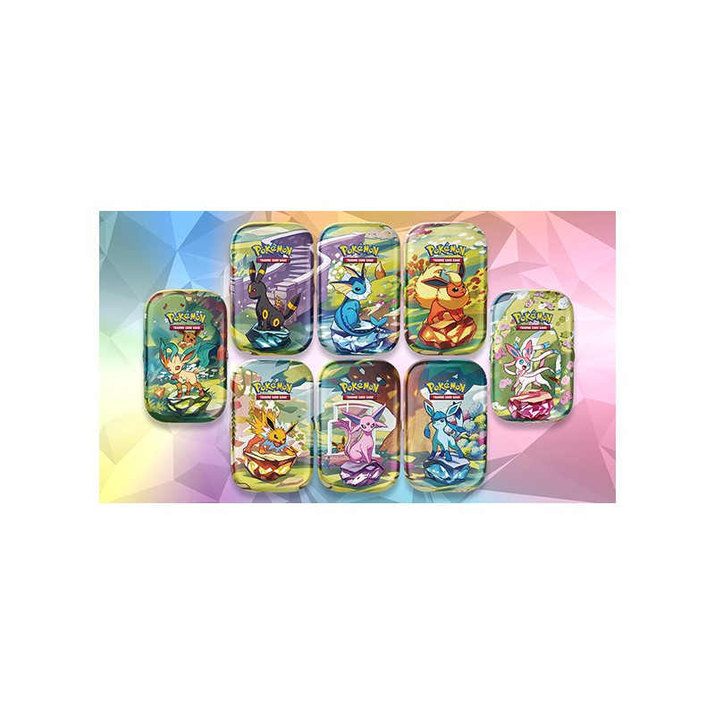 Pokemon - Scarlatto & Violetto - Evoluzioni Prismatiche - Mini Tin - Display (ITA)