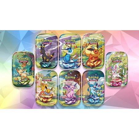 Pokemon - Scarlatto & Violetto - Evoluzioni Prismatiche - Mini Tin - Display (ITA)