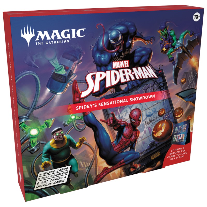 Wizards Of The Coast - Magic The Gathering - Confezione Scena Di Marvel’s Spider-Man - ENG