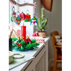 Kersttafeldecoratie