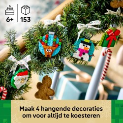 Schattige kerstversieringen