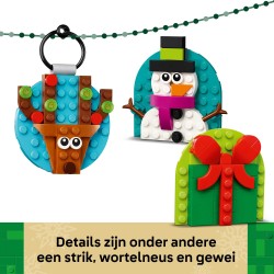Schattige kerstversieringen