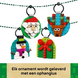 Schattige kerstversieringen
