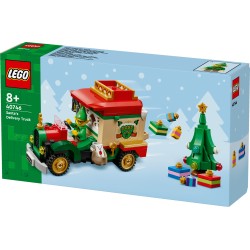 Bezorgtruck van de Kerstman
