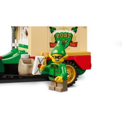 Bezorgtruck van de Kerstman