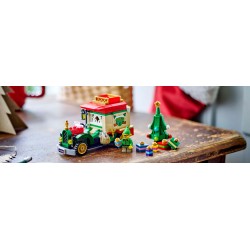 Bezorgtruck van de Kerstman