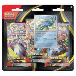 Pokemon - Megaevoluzione (Blister 3 Bustine + 1 Card Golduck)
