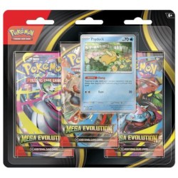 Pokemon - Megaevoluzione (Blister 3 Bustine + 1 Card Psyduck)