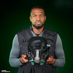 Hasbro - Star Wars - Casco Elettronico Imperial Death Trooper