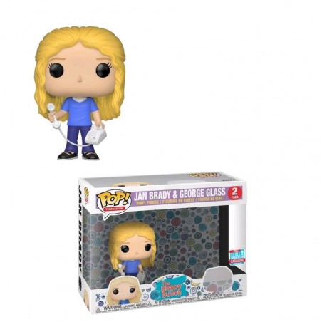 Pop television - the brady brunch - jan brady & george glass 2 pack - NYCC 2018