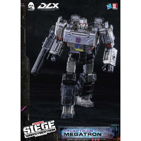 Three Zero Transformers war for Cybertron Trilogy DLX Megatron af