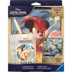 Ravensburger Tcg - Lorcana - Fabled (4 Buste) - Set Introduttivo Da Collezione - ENG