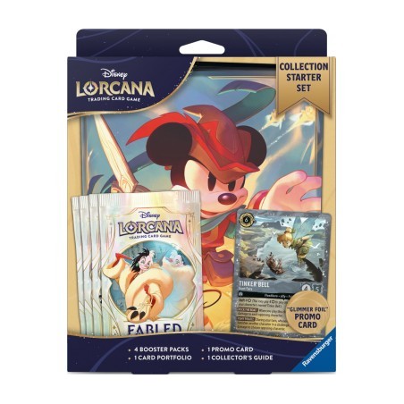 Ravensburger Tcg - Lorcana - Fabled (4 Buste) - Set Introduttivo Da Collezione - ENG