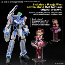 Bandai Model Kit - HG VF-31J Siegfried Hayate Use 1:100 - DELUXE SET
