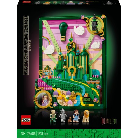 Emerald City muurkunst