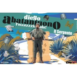 Infinite Statue - Diego Abatantuono Mediterraneo Sergente Lorusso Cine-Mini pvc
