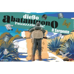 Infinite Statue - Diego Abatantuono Mediterraneo Sergente Lorusso Cine-Mini pvc