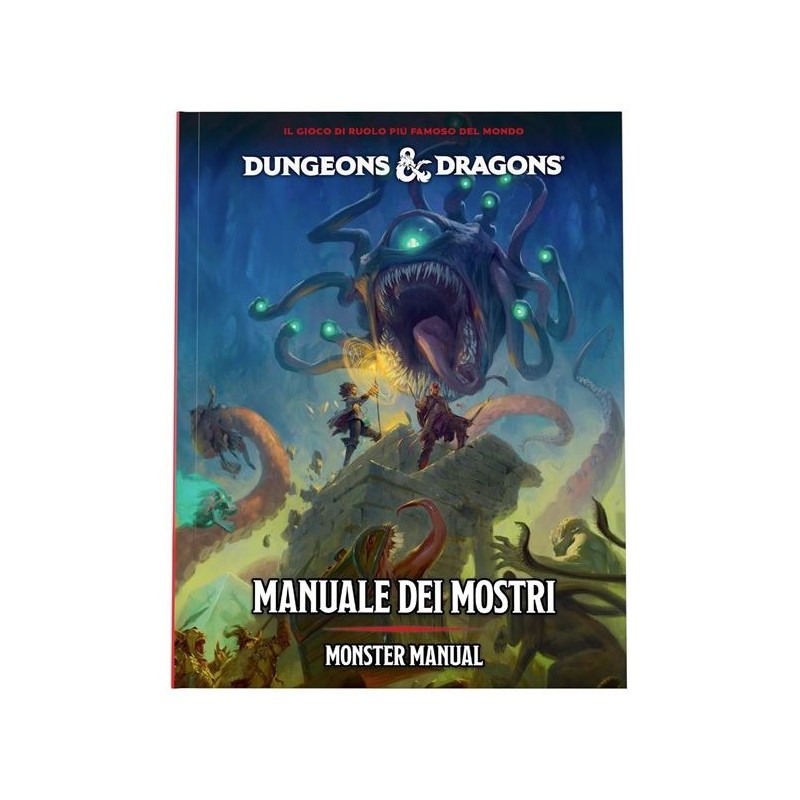 Wizards Of The Coast - D&D 5.0 - Monster Manual 2024 - Hard Cover - Ita Wizards Of The Coast - D&D 5.0 - Monster Manual 2024 - Hard Cover - Ita