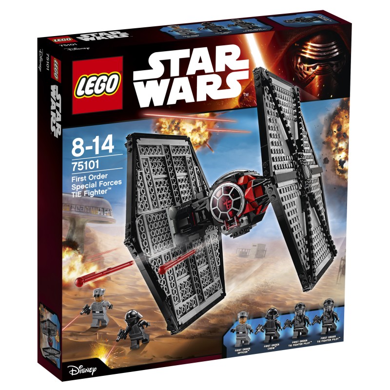 LEGO Star Wars First Order Special Forces TIE Fighter - 75101 LEGO Star Wars First Order Special Forces TIE Fighter - 75101