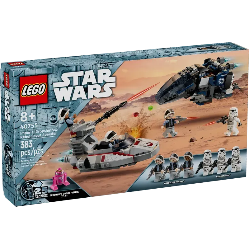 Lego Star Wars 40755 Dropship Imperiale vs. Scout Speeder dei Ribelli Lego Star Wars 40755 Dropship Imperiale vs. Scout Speeder dei Ribelli