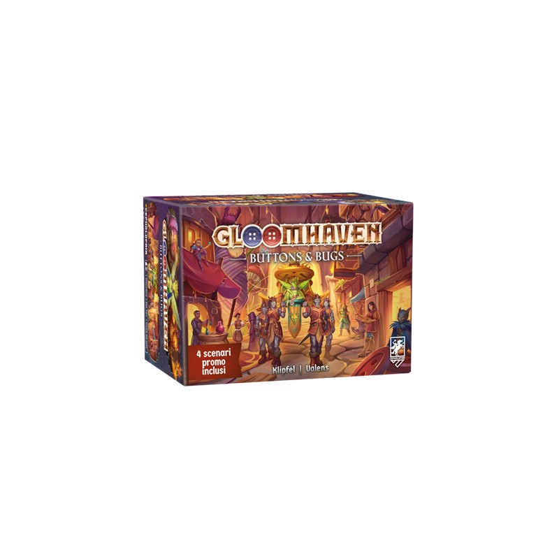 Asmodee - Gloomhaven - Buttons & Bugs Asmodee - Gloomhaven - Buttons & Bugs