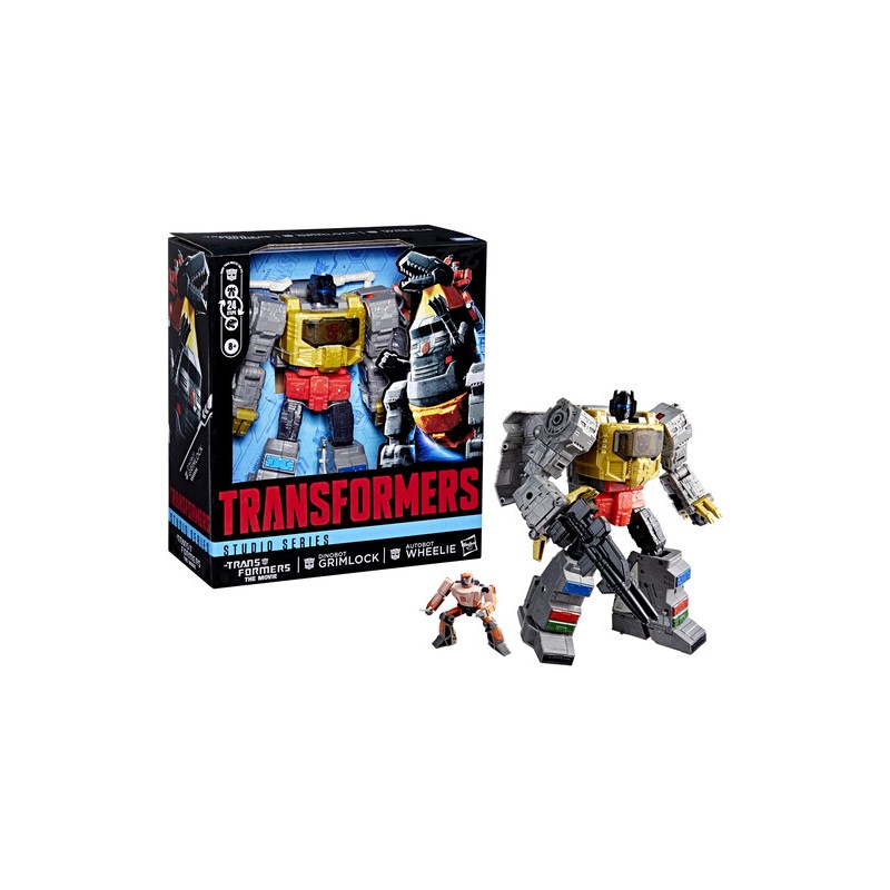 Hasbro Transformers - Studio Series - Dinobot Grimlock + Autobot Wheelie Hasbro Transformers - Studio Series - Dinobot Grimlock + Autobot Wheelie