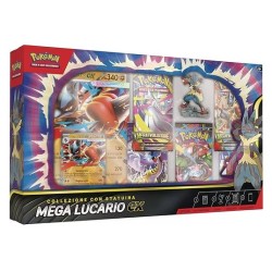 Pokemon - Collezione Con Statuina Mega Lucario-Ex
