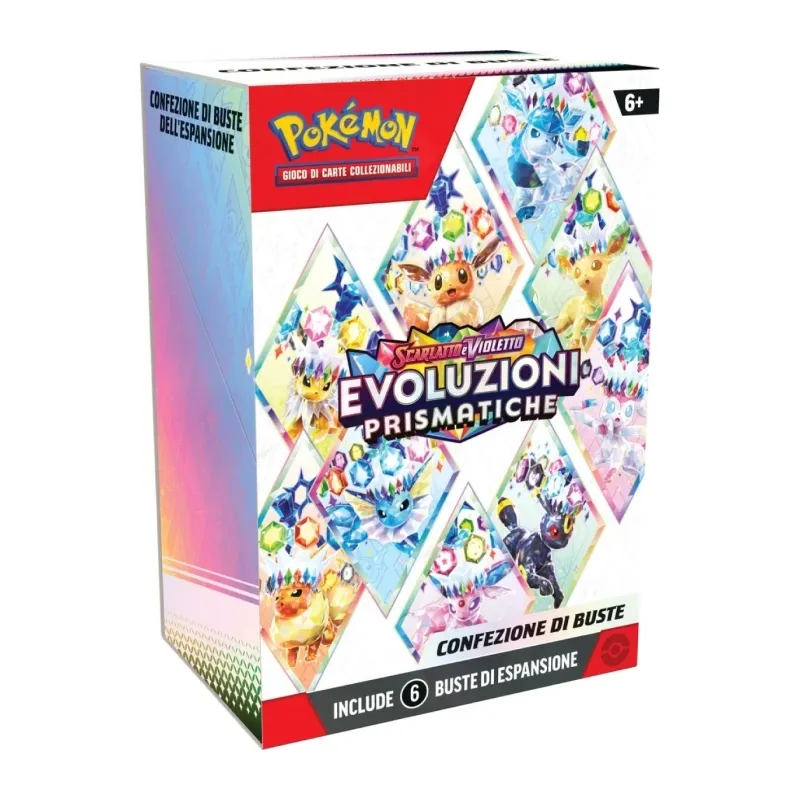 Pokemon Scarlatto e Violetto - Evoluzioni Prismatiche - Bundle 6 bustine ITA