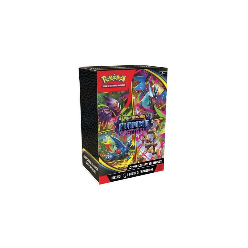 Pokemon - Megaevoluzione - Fiamme Spettrali Bundle 6 Buste (ITA)