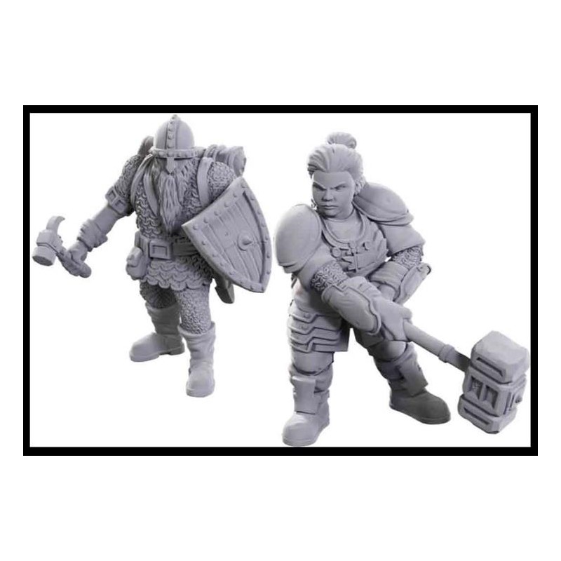 Wizkids - Dungeons & Dragon - Nolzur's Marvelous Miniatures: Limited Edition 50th Anniversary - Dwarves