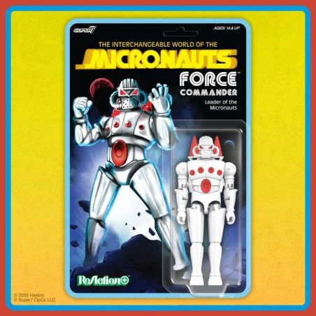 Reaction Figure - Super 7 - Micronauts Force Commander - Micronauti