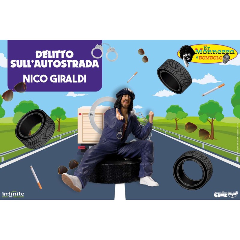 Infinite Statue - Cine-mini - Er Monnezza e Bombolo - Delitto sull'Autostrada - Nico Giraldi
