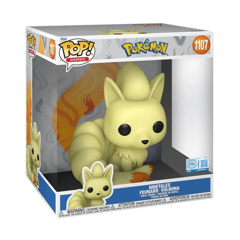 Pop Games - Jumbo - Ninetales 10" 1107