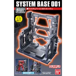 Bandai Model Kit - System Base 001 Gun Metallic (robot NON Inclusi)