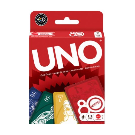 Mattel - Uno Mattel 80th Ruby Red