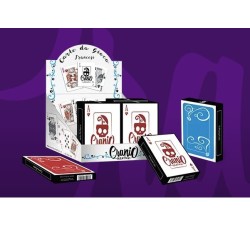 Cranio Creation - Carte Da Gioco Francesi - 1 Mazzo 52 Carte - Rosse