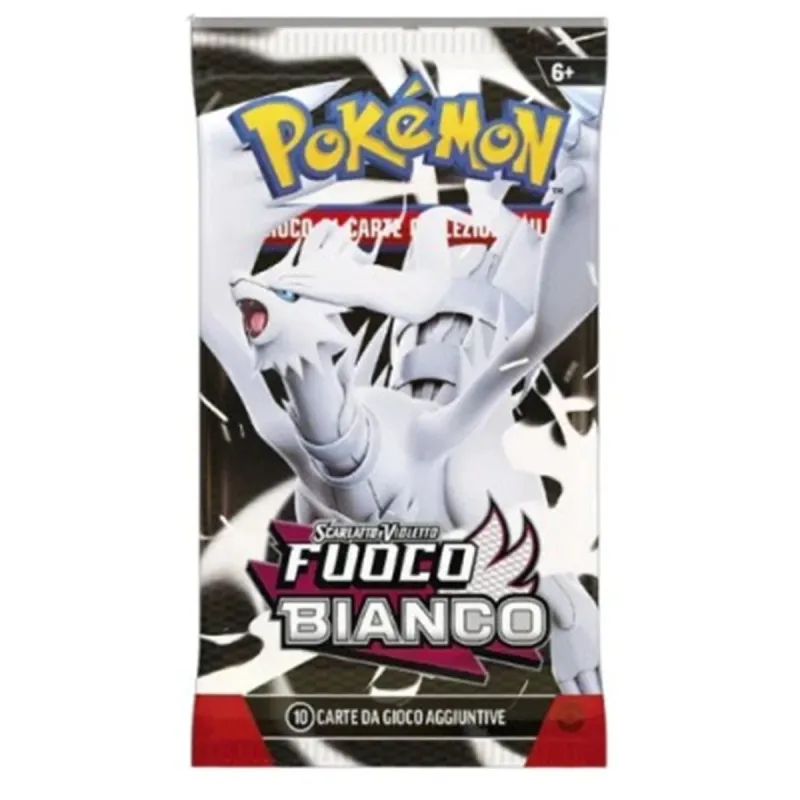 Pokemon - Scarlatto e Violetto Fuoco Bianco Busta 10 Carte (ITA)
