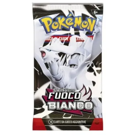 Pokemon - Scarlatto e Violetto Fuoco Bianco Busta 10 Carte (ITA)