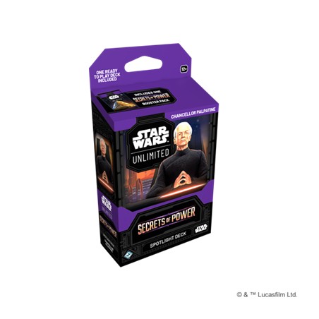 Star Wars: Unlimited - Secrets Of Power - Deck: Palpatine - EN