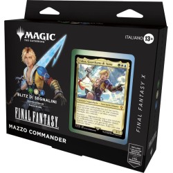 Wizards Of The Coast - Magic The Gathering - Final Fantasy - Commander Decks - Tidus - ITA