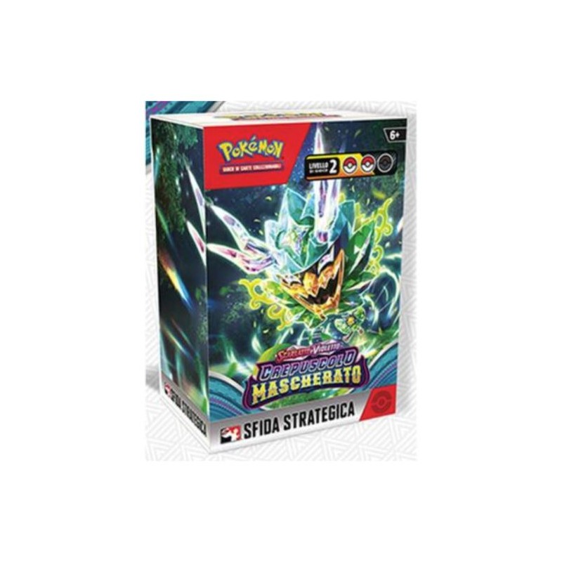 Pokemon - Box Sfida Strategica Prerelease Crepuscolo Mascherato - ITA
