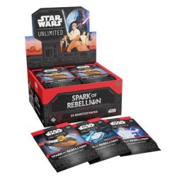 Star Wars Unlimited - Spark of Rebellion - Box Booster - (24 Buste) - Eng