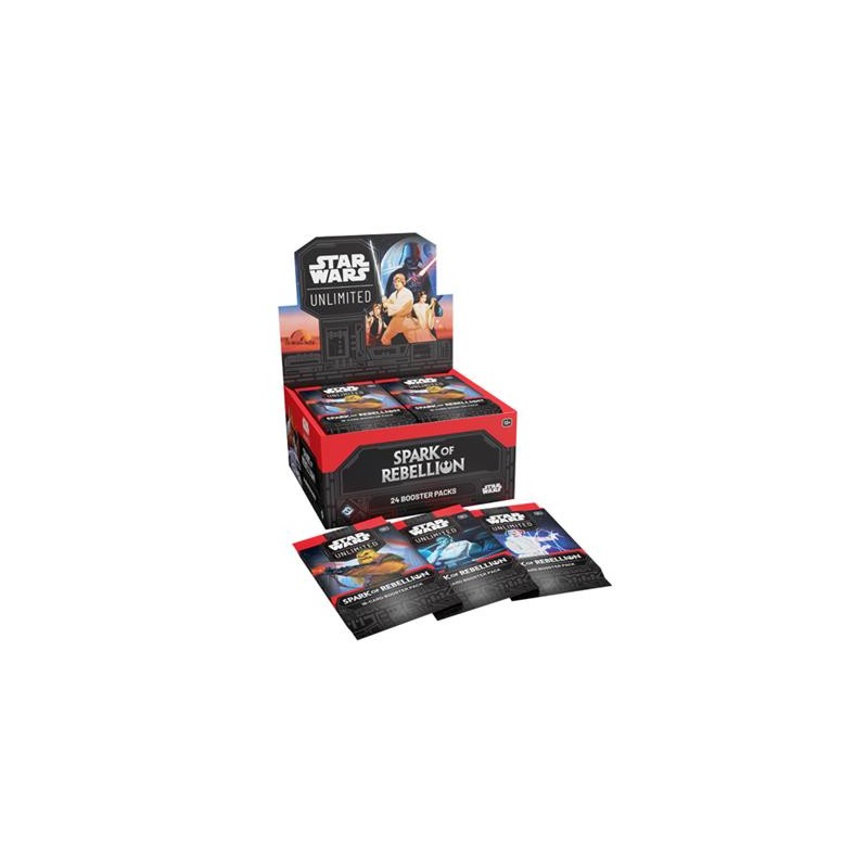 Star Wars Unlimited - Spark of Rebellion - Box Booster - (24 Buste) - Eng