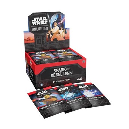 Star Wars Unlimited - Spark of Rebellion - Box Booster - (24 Buste) - Eng