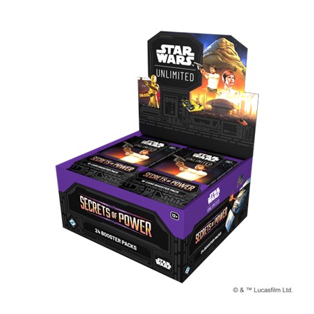 Star Wars Unlimited - Secrets of Power - Box Booster - (24 Buste) - Eng